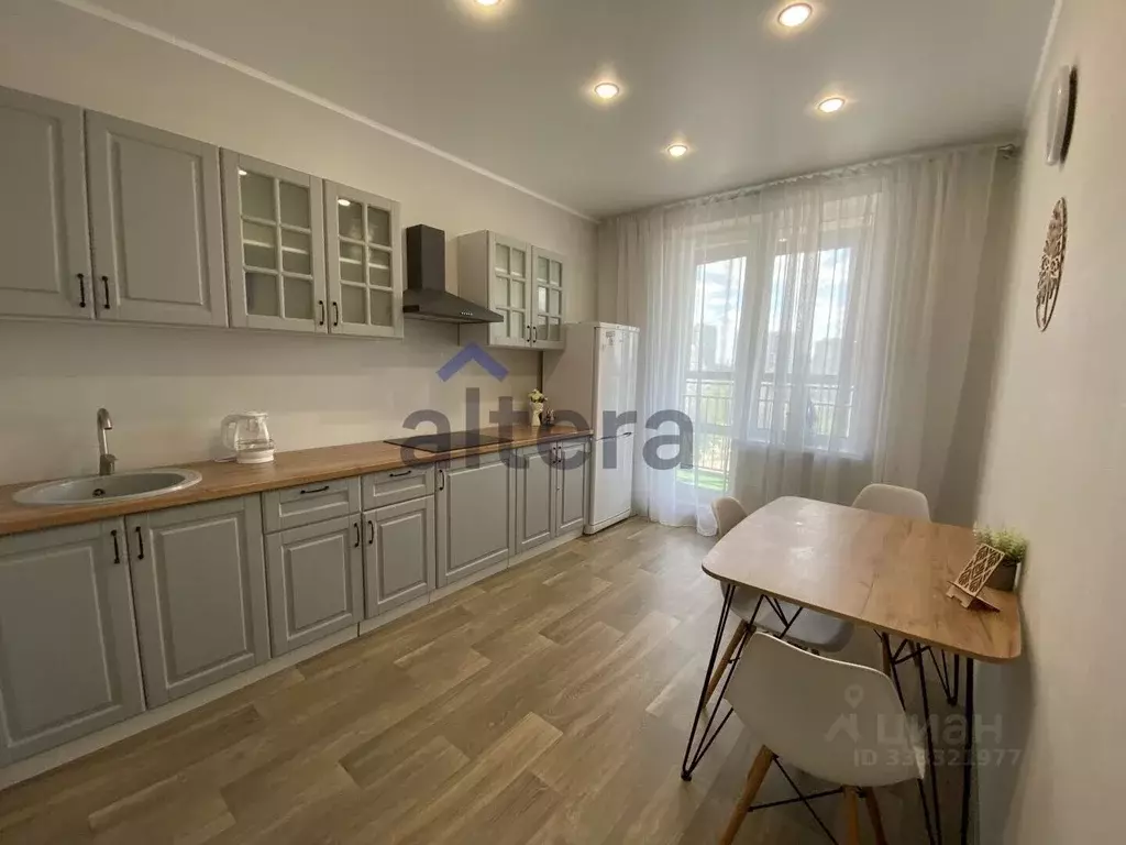 1-к кв. Татарстан, Казань ул. Мансура Хасанова, 13А (33.8 м) - Фото 1
