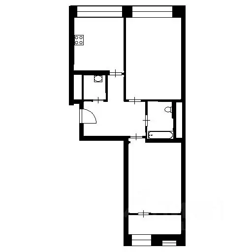 2-к кв. Москва Гжатская ул., 5к1 (70.0 м) - Фото 1