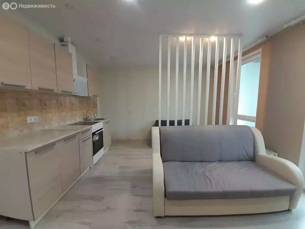 Квартира-студия: Тюмень, Обдорская улица, 1 (26.5 м) - Фото 1