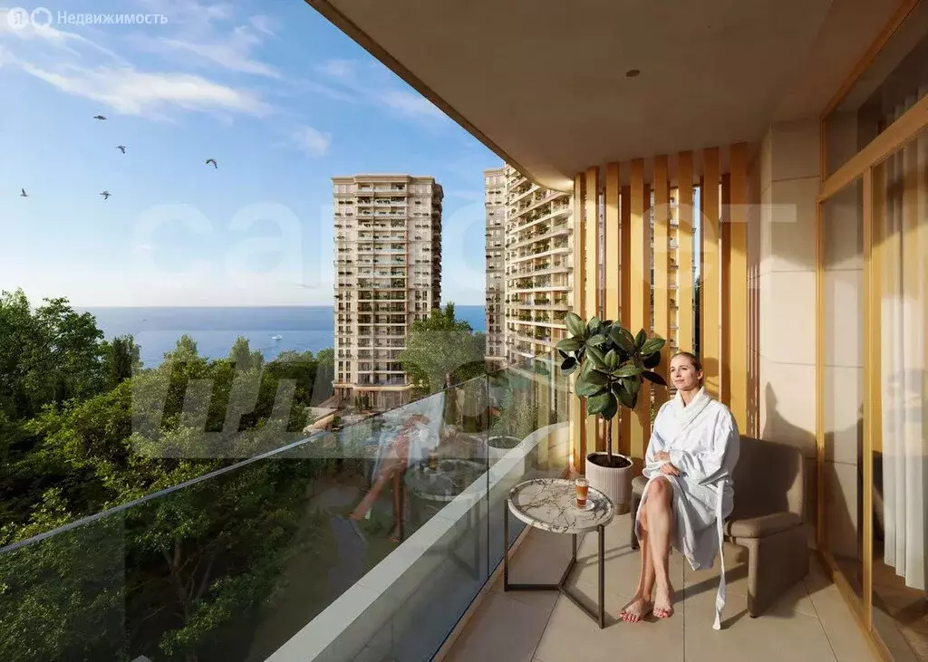 1-комнатная квартира: Кореиз, Парковый спуск (84.3 м) - Фото 1