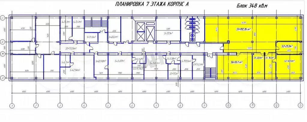 Аренда офиса 348 м2 м. Водный стадион в сао в - Фото 0