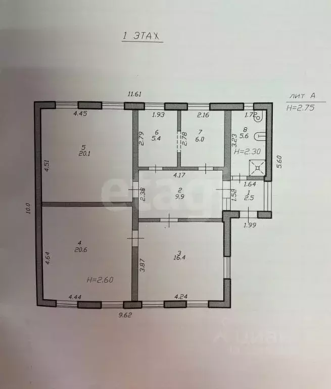 Дом в Краснодарский край, Анапа муниципальный округ, Анапская ст-ца ... - Фото 1