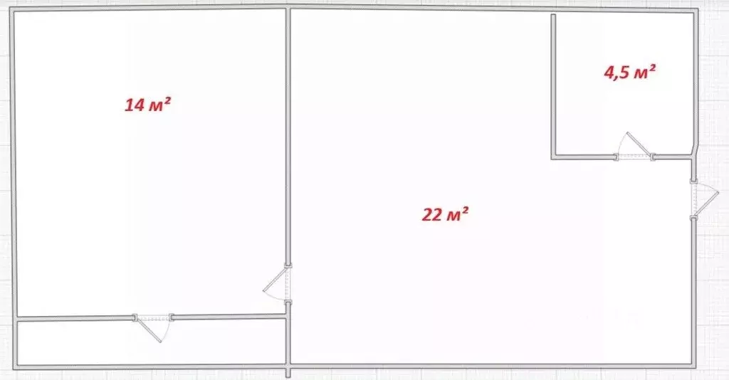 Студия Севастополь ул. Учительская, 19 (40.2 м) - Фото 2