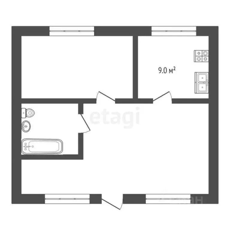 2-к кв. Крым, Саки ул. Советская (65.0 м) - Фото 2