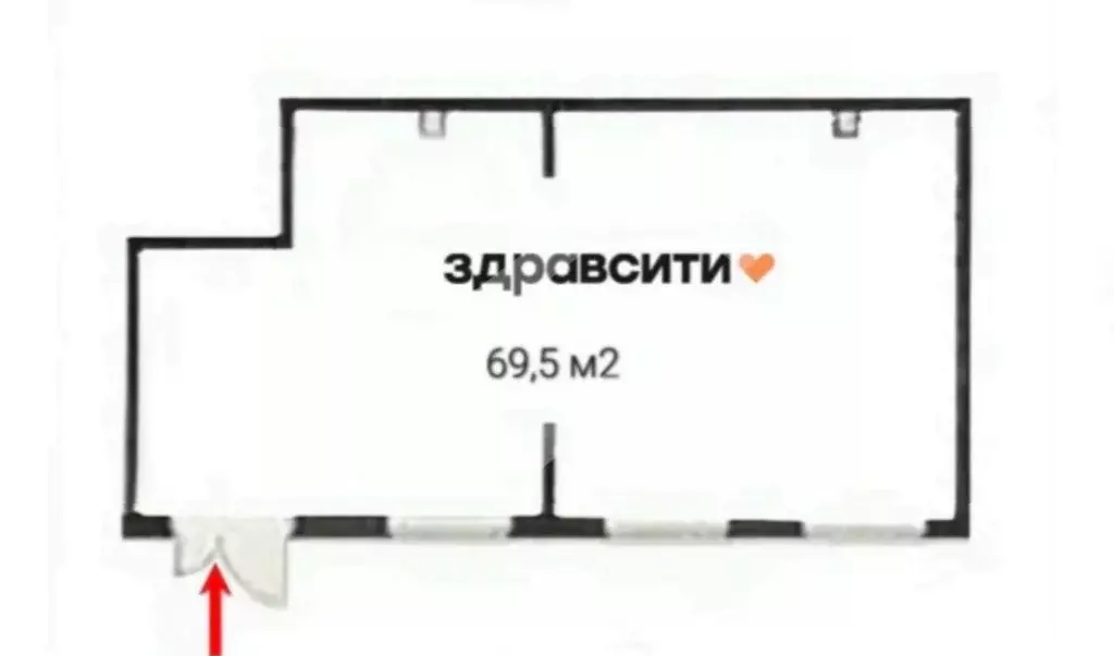 Помещение свободного назначения в Москва ул. Братьев Бромлей, 5к1 (70 ... - Фото 2