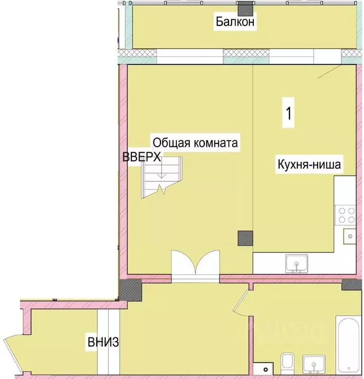 1-к кв. Саха (Якутия), Якутск ул. Три Сосны, 1/1 (72.76 м) - Фото 0