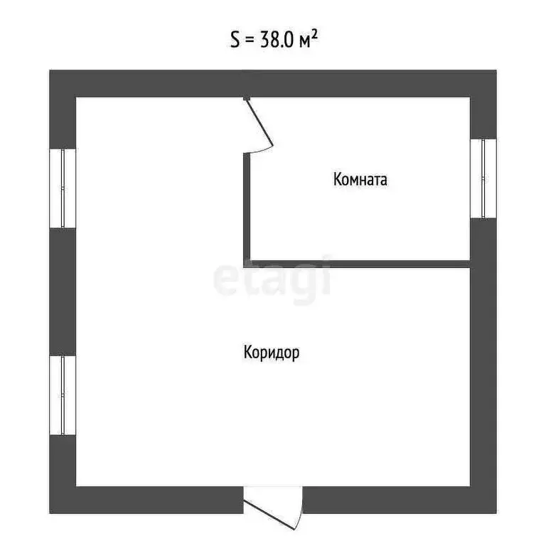 Дом в Камышлов, Загородная улица (25.1 м) - Фото 2