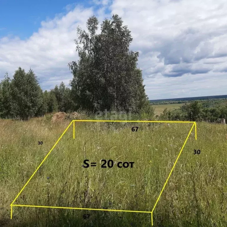 Участок в Брянская область, Выгоничи рп ул. Весенняя (20.0 сот.) - Фото 1