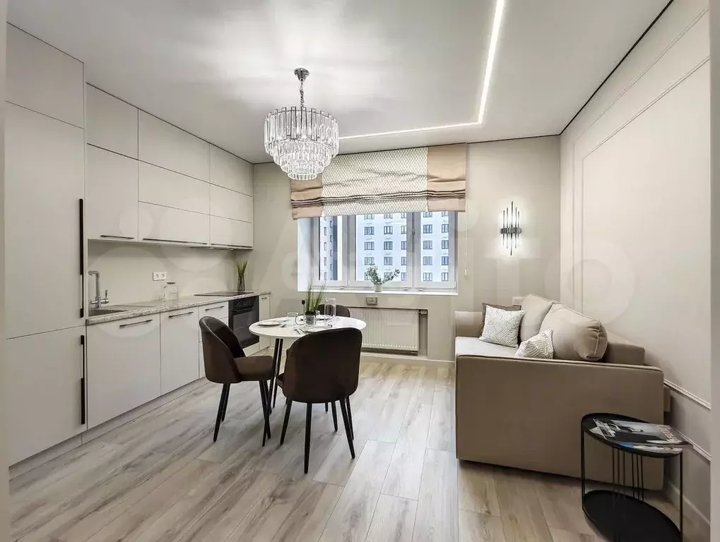 1-к. квартира, 34,9 м, 4/8 эт. - Фото 1