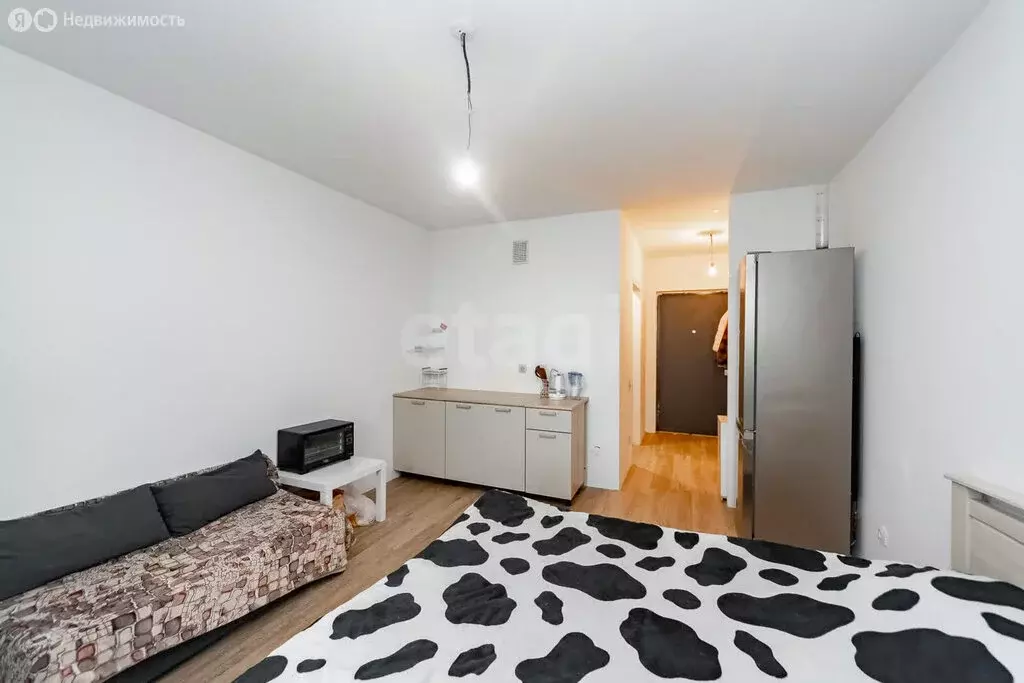 Квартира-студия: посёлок Шушары, Новгородский проспект, 2к3 (25 м) - Фото 0