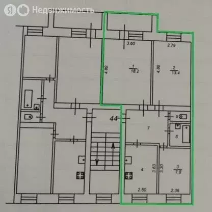 3-комнатная квартира: Тюмень, улица Московский Тракт, 173 (63 м) - Фото 1
