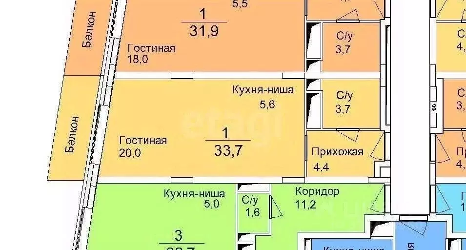 Студия Московская область, Одинцовский городской округ, пос. Горки-10 ... - Фото 1