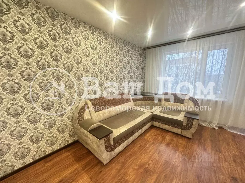 2-к кв. Мурманская область, Североморск ул. Душенова, 16А (41.7 м) - Фото 2