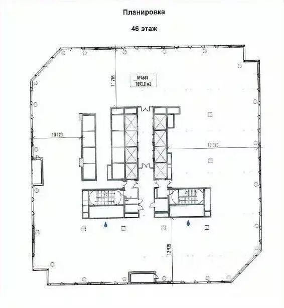 Помещение свободного назначения в Москва ул. Ермакова Роща, 1с1 (1903 ... - Фото 2