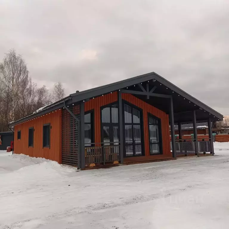 Дом в Карелия, Прионежский район, Заозерское с/пос, д. Ялгуба ул. ... - Фото 1