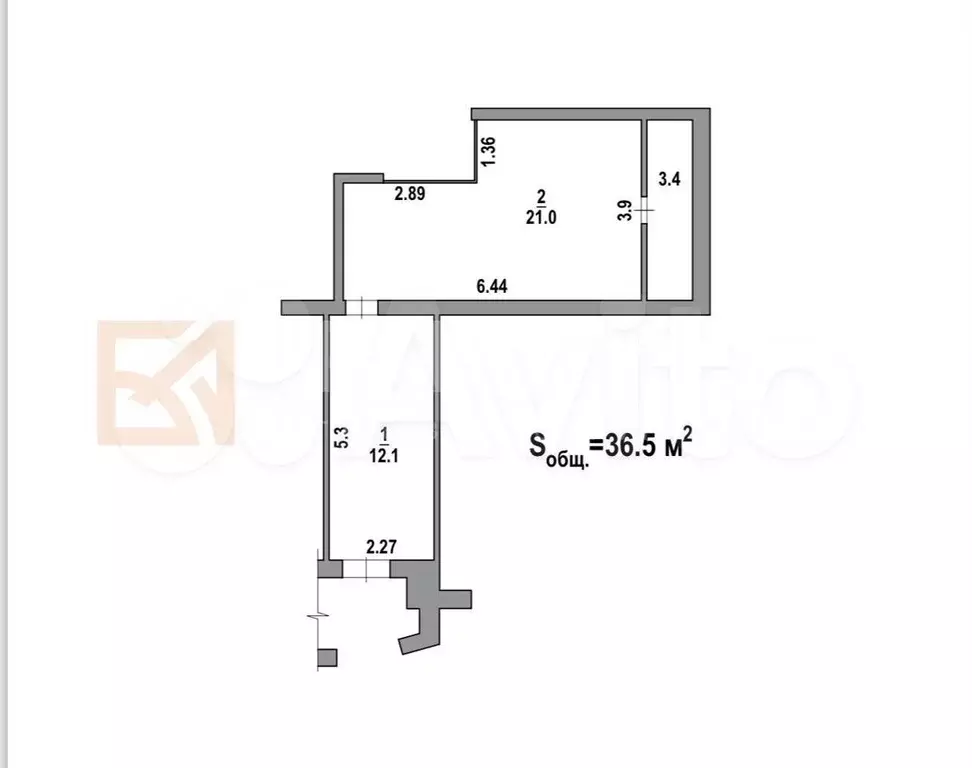 продам помещение свободного назначения, 40 м - Фото 0