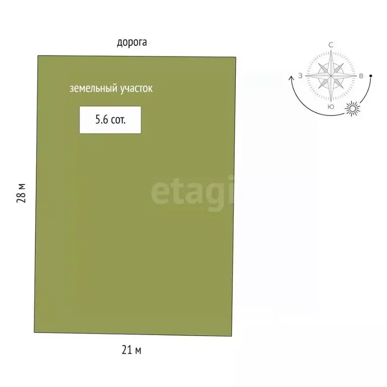 Участок в Ростовская область, Аксайский район, Большелогское с/пос, ... - Фото 2