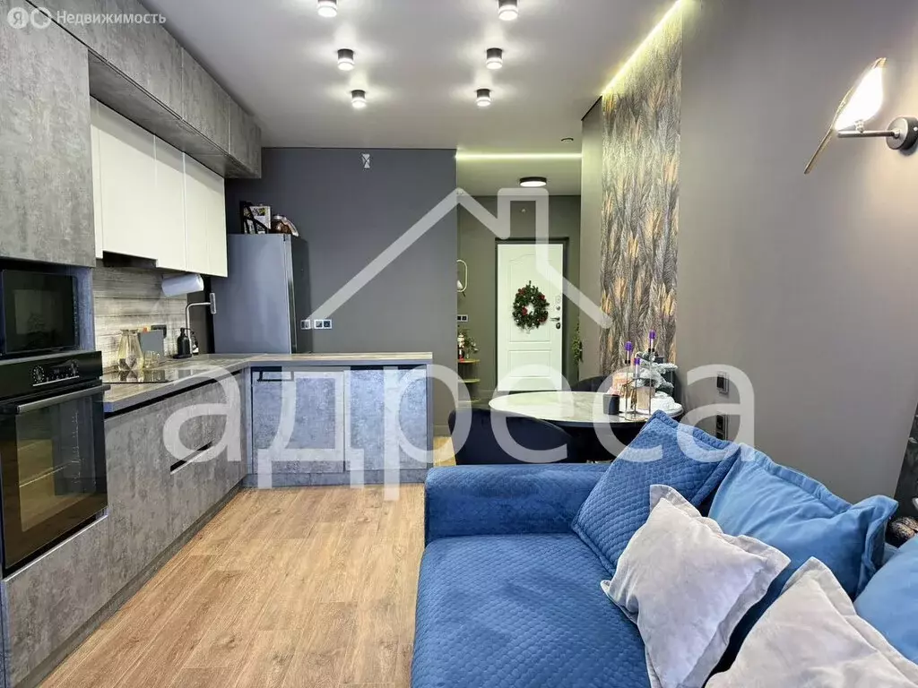 2-комнатная квартира: посёлок Придорожный, Фёдоровская улица, 1 (71.3 ... - Фото 2