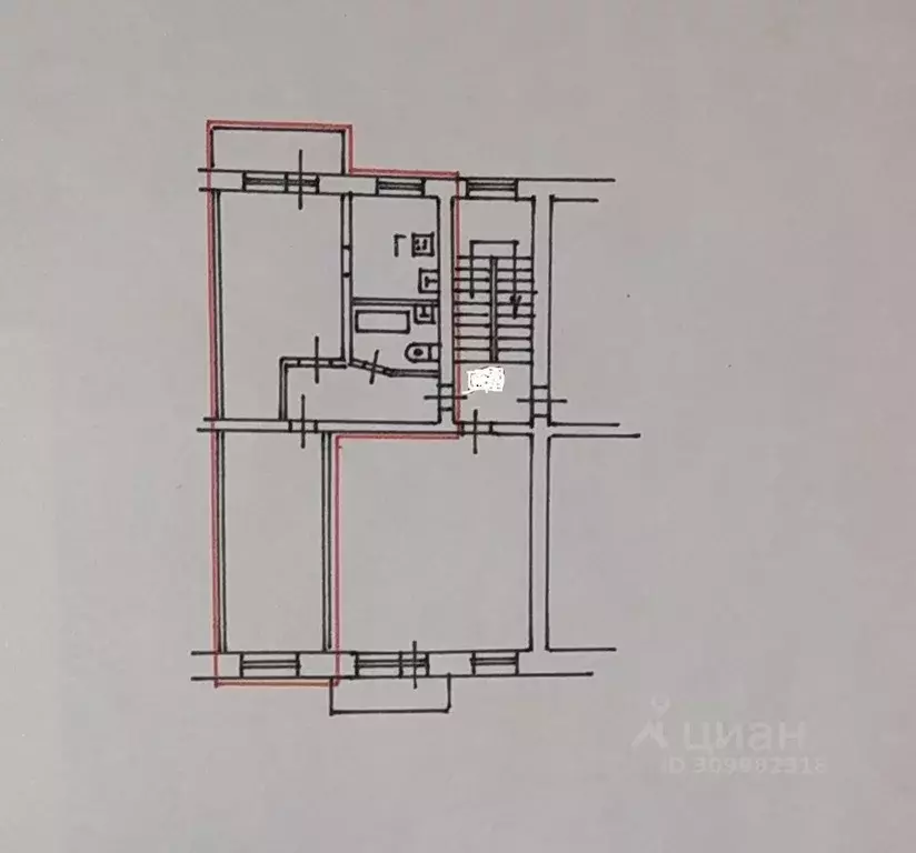 2-к кв. Ярославская область, Ярославль Балтийская ул., 8А (44.0 м) - Фото 0