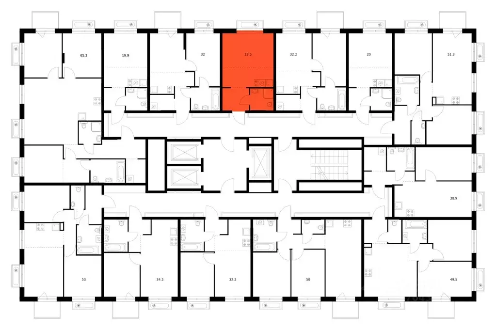 Студия Приморский край, Владивосток Снежный парк жилой комплекс (23.5 ... - Фото 2