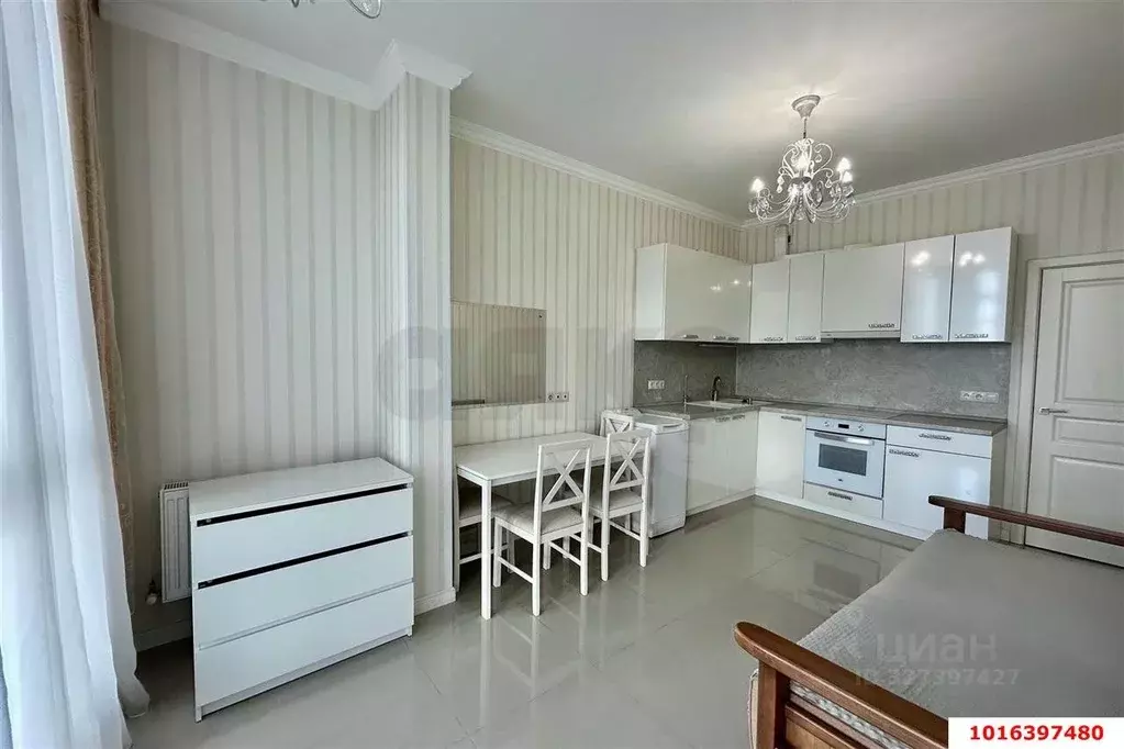 1-к кв. Краснодарский край, Краснодар Юбилейный мкр, ул. 70-летия ... - Фото 2