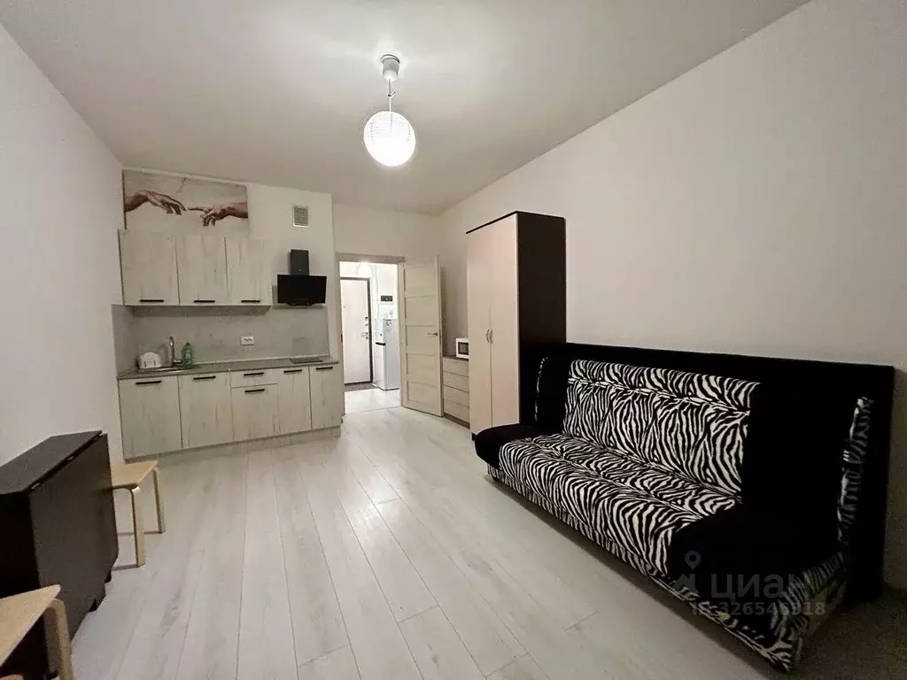 Студия Санкт-Петербург аллея Арцеуловская, 19 (24.0 м) - Фото 1