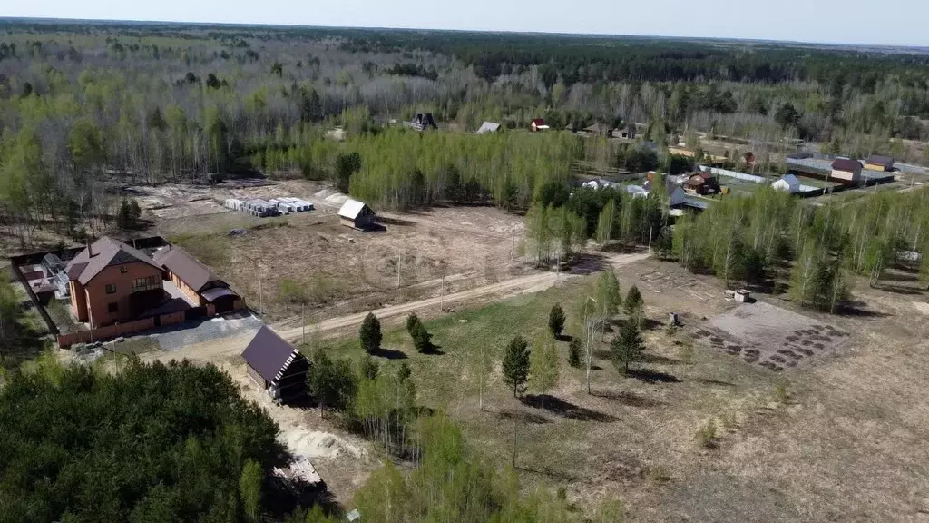 Участок в Тюменская область, Тюменский муниципальный округ, д. ... - Фото 1