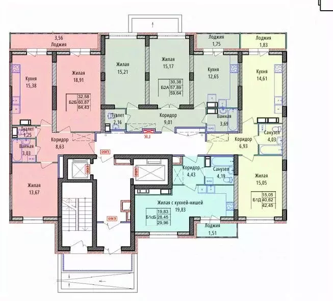 1-к кв. Ярославская область, Ярославль просп. Фрунзе, 56Д (42.34 м) - Фото 2