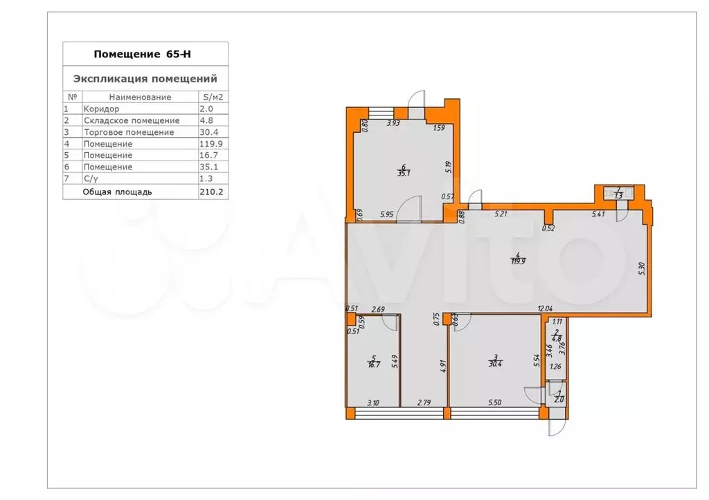 Продажа помещения свободного назначения 210 м2 - Фото 0
