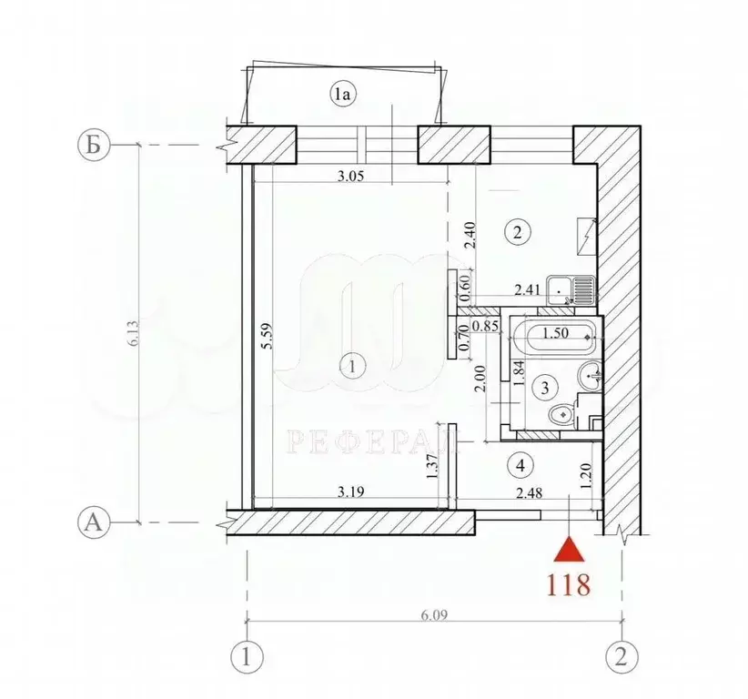 1-к кв. Москва Большая Черкизовская ул., 4К1 (35.0 м) - Фото 1