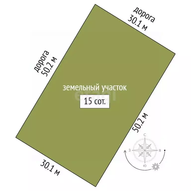 Участок в Мордовия, Саранск городской округ, Николаевка рп ул. Бобкова ... - Фото 2