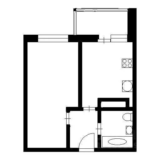 1-к кв. Ленинградская область, Кудрово г. Всеволожский район, ... - Фото 2