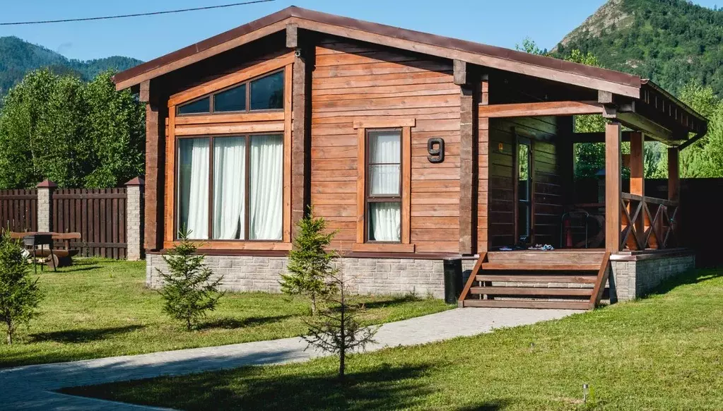 Коттедж в Алтай, Чемальский район, Рублевка ДПК ул. Заречная, 15 (35 ... - Фото 1