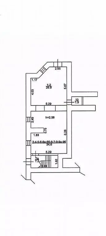 Помещение свободного назначения в Ростовская область, Ростов-на-Дону ... - Фото 2