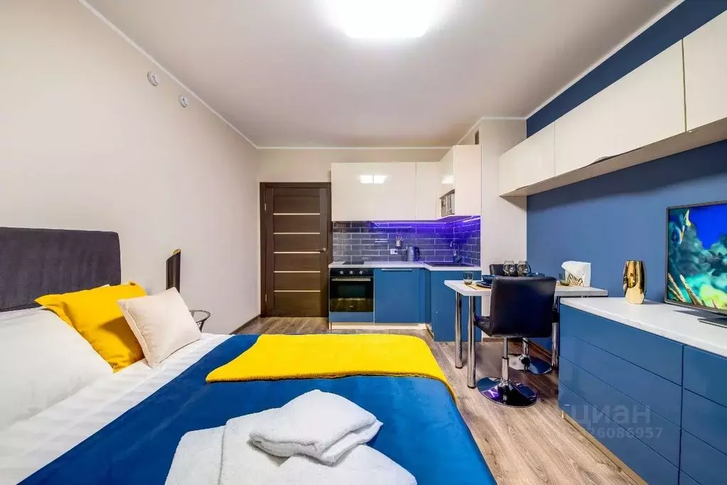 Студия Санкт-Петербург Политехническая ул., 6 (28.0 м) - Фото 2