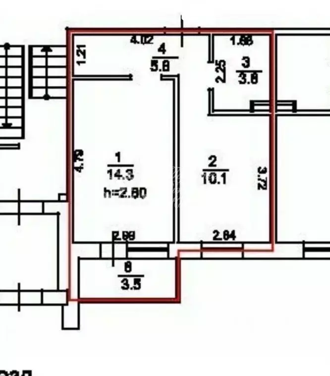 1-к кв. Иркутская область, Иркутск ул. Пискунова, 158/1 (33.8 м) - Фото 0