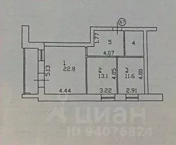 2-к кв. Владимирская область, Владимир Коммунар мкр, Песочная ул., 4 ... - Фото 2