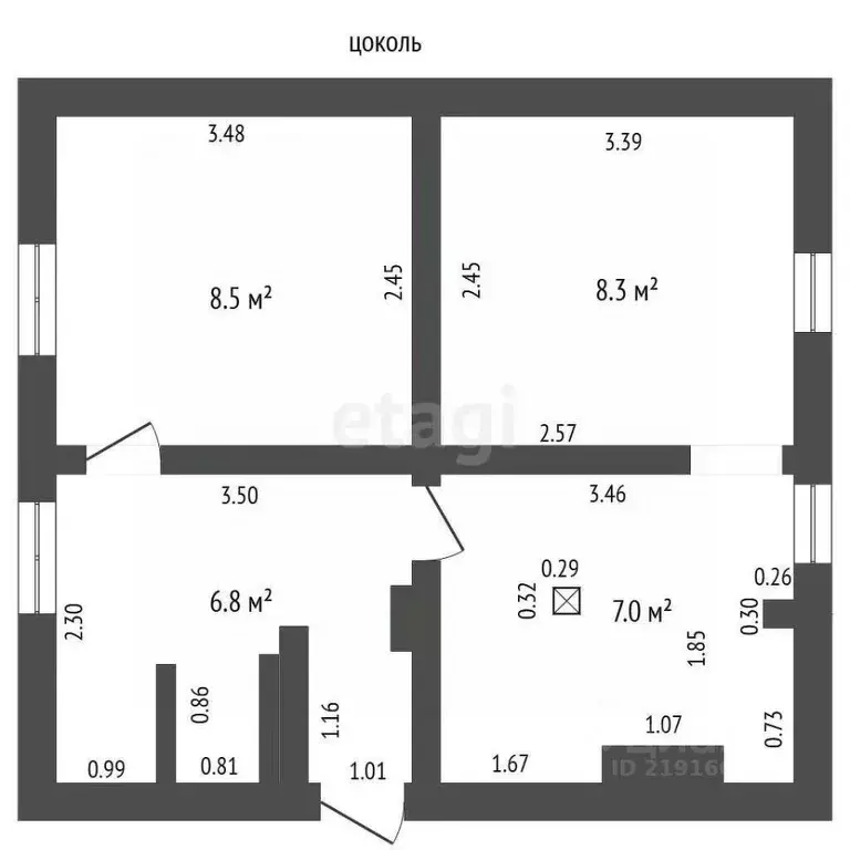 Дом в Калининградская область, Гурьевский муниципальный округ, пос. ... - Фото 2