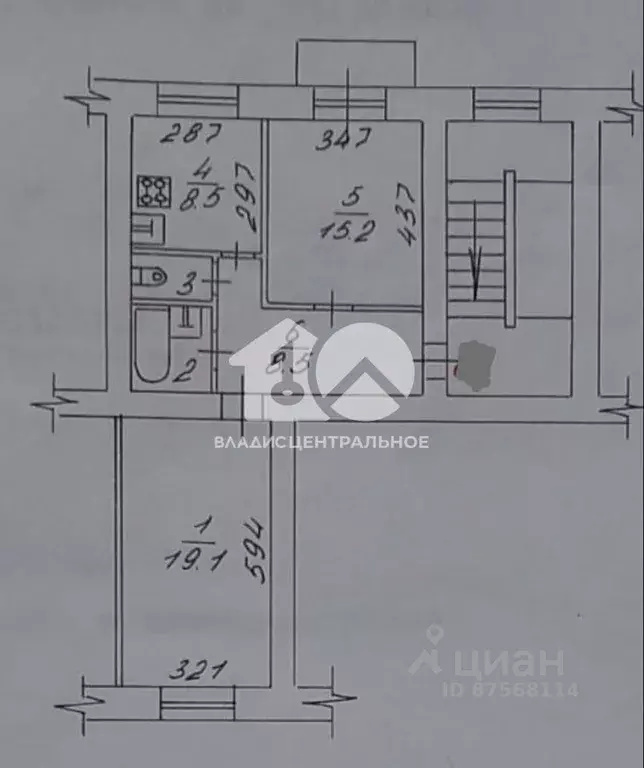 2-к кв. Новосибирская область, Новосибирск ул. Семьи Шамшиных, 85 ... - Фото 1