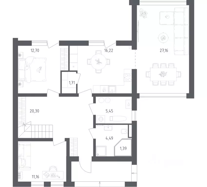 Дом в Московская область, Пушкинский городской округ, с. Семеновское  ... - Фото 1