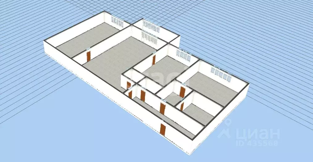 3-к кв. Белгородская область, Губкин просп. Горняков, 5 (51.9 м) - Фото 2