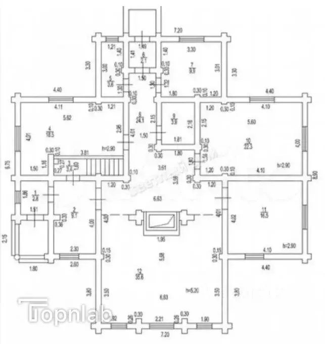 Дом в Алтайский край, Барнаул ул. Пенаты, 42 (410 м) - Фото 2