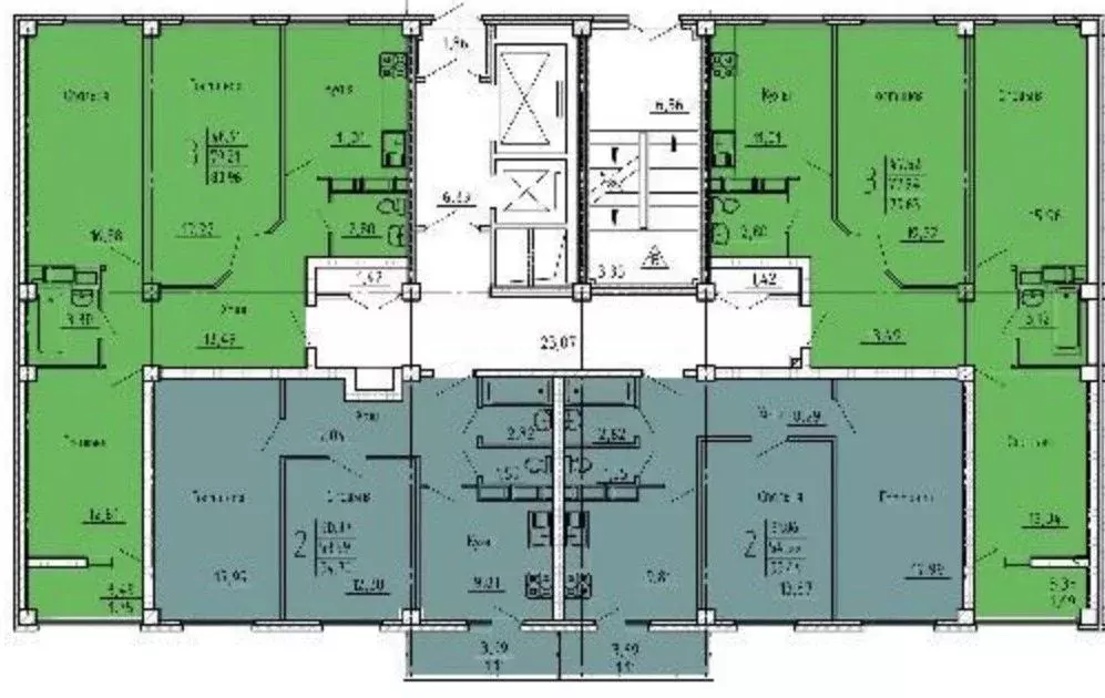 3-к кв. Пензенская область, Пенза Арбековская Застава жилой комплекс ... - Фото 1