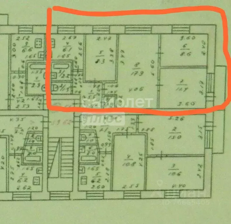 4-к кв. Воронежская область, Семилуки ул. Чапаева, 60 (62.2 м) - Фото 2