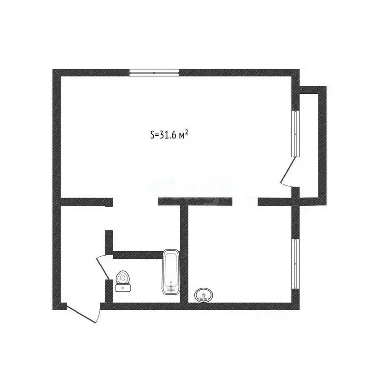 1-к кв. Алтайский край, Бийск ул. Имени Героя Советского Союза ... - Фото 2