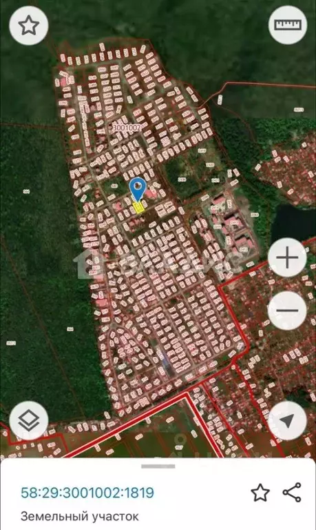 Участок в Пензенская область, Пенза проезд 2-й Основной (14.77 сот.) - Фото 1