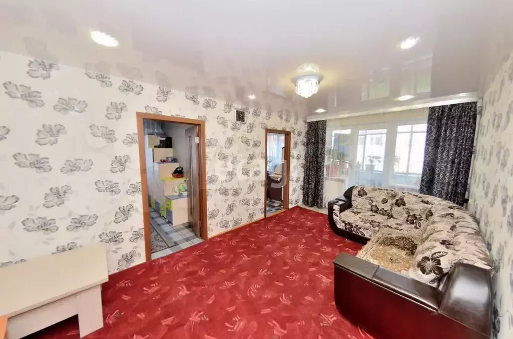 4-к. квартира, 60,7 м, 2/5 эт. - Фото 1