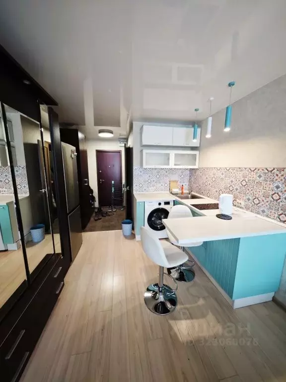 Студия Приморский край, Владивосток Липовая ул., 2 (24.0 м) - Фото 1