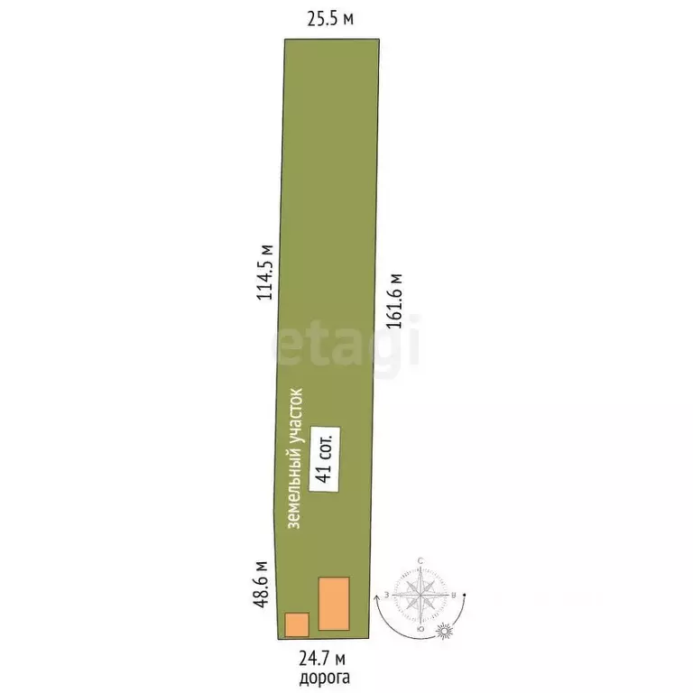 Дом в Марий Эл, Оршанский район, Марковское с/пос, д. Новинск ул. ... - Фото 1