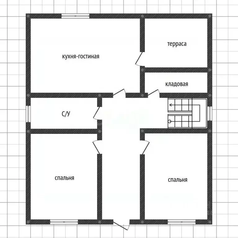 Дом в Краснодарский край, Краснодар Юбилейное СТ, ул. Розовая (187 м) - Фото 2